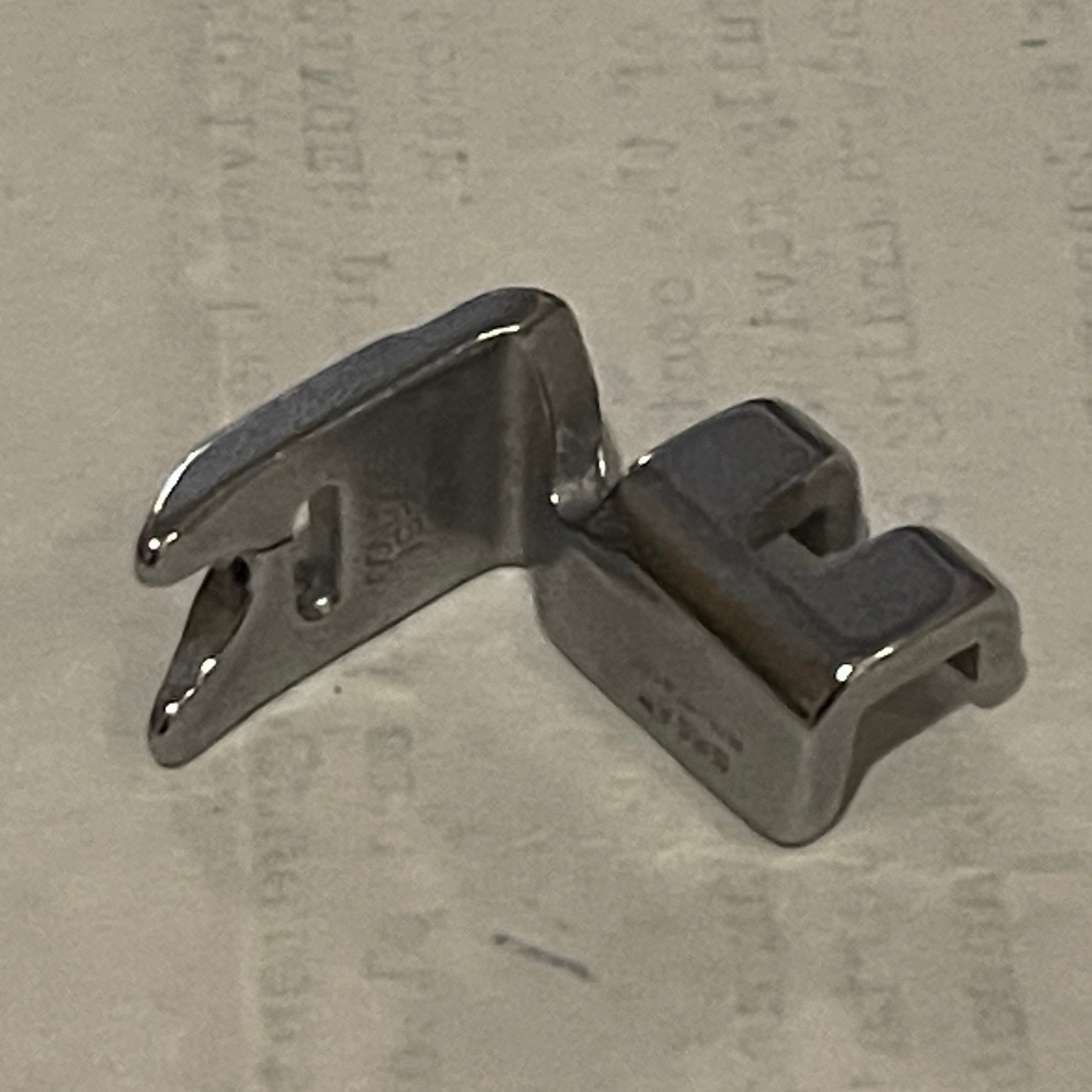 #105251 Satin Stitch Foot; by Singer Sewing Co. - reJUNKshop